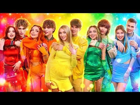 Rainbow Couples Challenge! Who is The Best Couple?