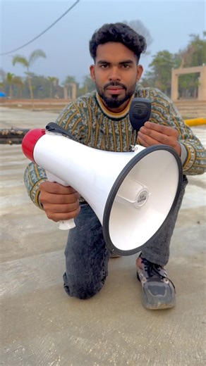 Wireless megaphone, Mic unboxing, and testing