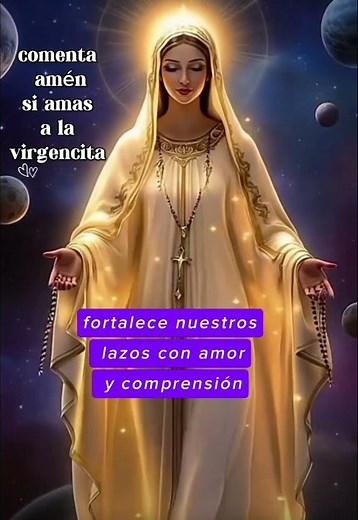 Virgin Mary, loving and tender Mother #family #faith #holyvirgin #divineprotection
