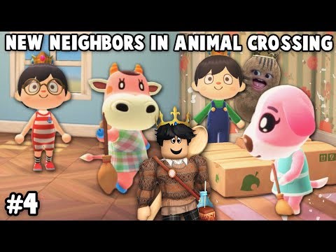 TWO NEW VILLAGER NEIGHBORS MOVE TO MY ISLAND.. Animal Crossing - Part 4 with potato cam