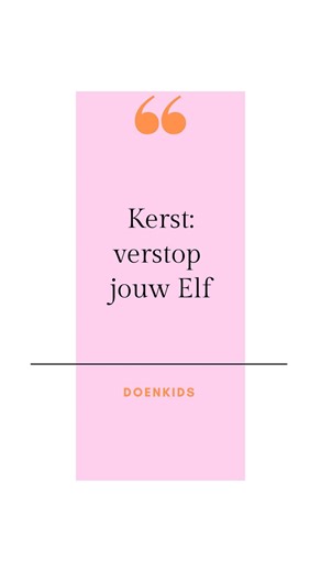 TIP! Verstop jullie ondeugende Elf! 👈🏼 Zijn jullie op de BSO al aan het plannen voor de kerstvakantie? Onze lollige kerstelf heeft heel wat avonturen beleefd op kantoor! 👀🎄 En leuk feitje: onze collega Marjolein heeft deze Elf zELF gemaakt, met behulp van het draaiboek uit onze database. 🙌🏻 Jij kunt dit ook! Zoek in de database op ‘Pop van vilt’ en vind de uitleg, plus de mal uit de bijlage. En nóg een tof feitje: het kerstvakantieprogramma E.L.F. (Een Lollige Feestkerst) staat óók online,