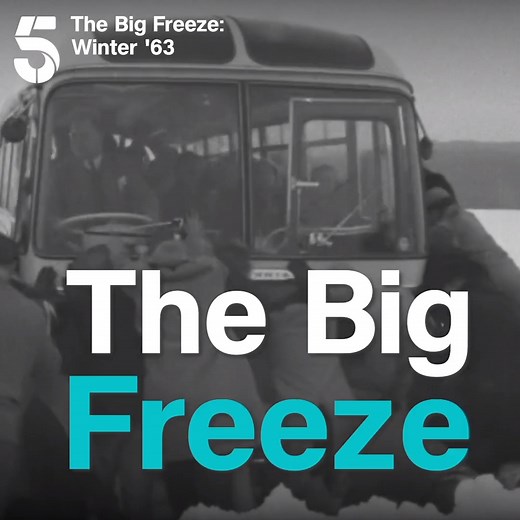 "Climate change on steroids.” Looking back on the unbelievable Winter of 1963. Brrrrr. 🥶 Watch The Big Freeze: Winter '63, Thursday at 9pm on Channel 5 | Channel 5