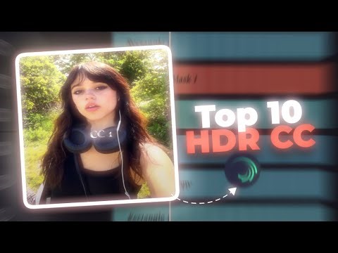 Top 10 Best Hdr Cc Preset ll Alight motion XML file ll Alight motion preset ll