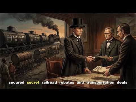How John D. Rockefeller Built the Standard Oil Monopoly