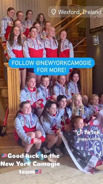 For the first time ever, New York Camogie was represented at the 50th Annual Camogie Féile🗽
