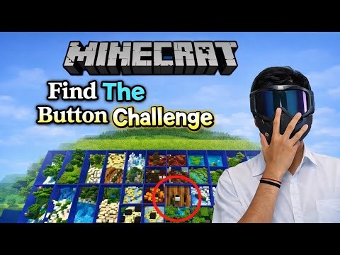 “Only 1% Players Can Find This Button! | Minecraft Challenge”