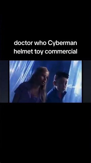 doctor who Cyberman helmet toy commercial