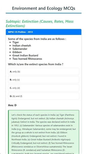 Extinction Causes, Rates, Mass Extinctions