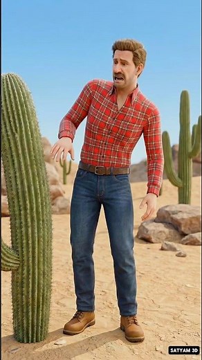 How to Remove Cactus Needles Without Hurting Your Skin | 3D Animation |