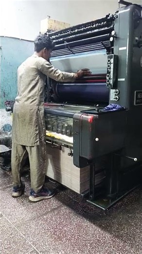 plate install sord. #machine.life.printing unit.