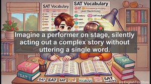 5000 Must Know SAT Vocabulary - Pantomime: The Art of Silent Storytelling