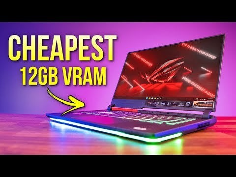 The Cheapest Gaming Laptop with 12 GB VRAM!