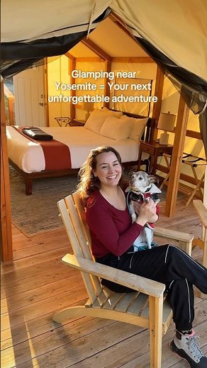 Glamping Adventures Await at Wildhaven Yosemite! Cozy Heated Tents & Cabins #travelmore #glamping
