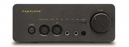 Exposure unveils XM HP headphone amplifier