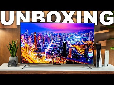 TCL Q6 QLED TV Unboxing & First Impressions