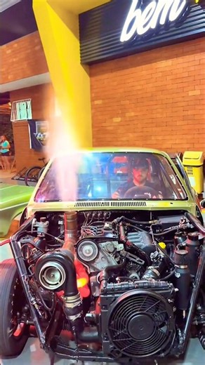 Chevette escuta esse ronco #garagem94 #gm#chevette#turbo#dragracing#placapreta#fast#classic#racing