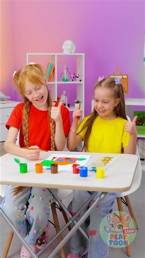 🎨 I Name The Color THEN I Paint With It! 🌈😱 #kids #colors