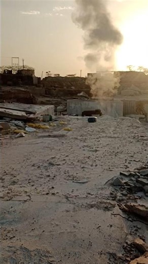 Stone Quarry Blast Power 💥 Huge Smoke Scene #shorts
