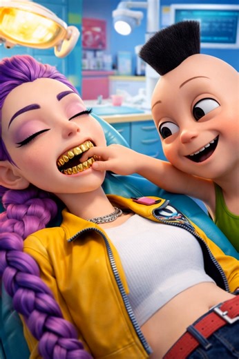 Roblox Hamood Habibi and Rumi's Gold Teeth Animation