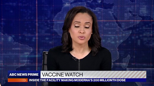 Vaccine Watch: Inside Moderna’s manufacturing process