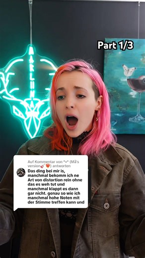 distortion beim Singen #screamen #singen #singenlernen #extremevocals #gesangsunterricht