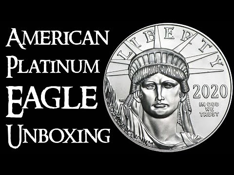 1 oz American Platinum Eagle Unboxing