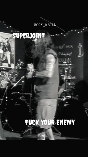 SUPERJOINT RITUAL - FUCK YOUR ENEMY 💀💀☠️☠️💀💀 Superjoint Ritual (later shortened to just Superjoint) is an American sludge metal/hardcore punk band formed in 1993 in New Orleans, Louisiana, USA. It started as a side project for Pantera frontman Phil Anselmo, along with Jimmy Bower and Joe Fazzio. Classic Line-up (1993–2004) This is the original formation that recorded the two classic albums (Use Once and Destroy in 2002 and A Lethal Dose of American Hatred in 2003): Phil Anselmo — vocals guit