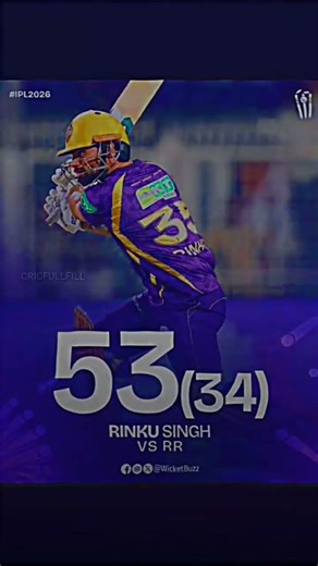 Rinku Singh's Heroic 53* Saves KKR from Collapse! 😱 | KKR vs RR Thriller