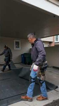 Installing a Rubber Roof