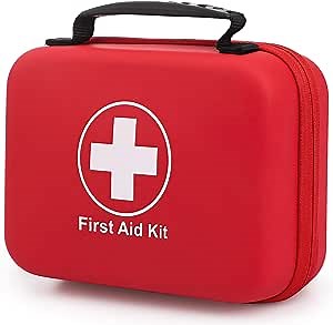 Waterproof First Aid Kit for Car Home Office, Compact Emergency Kit Survival Kit, Small Travel First Aid Kit for Hiking Camping, First Aid Supplies Accessories 237 pcs