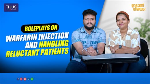 ✅OET Roleplay cards set in a Hospital Ward! Let's look into two important OET Roleplay scenarios set in a hospital ward. In the first scenario, a 37-year-old patient with a fractured leg is in distress due to severe pain and feeling neglected after pressing the buzzer with no response. The nurse must handle the situation with empathy, explain delays, assess the patient's pain, and address concerns. In the second scenario, a 45-year-old woman with a suspected stroke interacts with a nurse adminis
