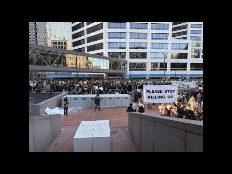 Live in Minneapolis at anti-American ICE rally!