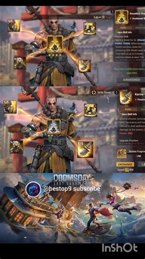 Doomsday last survivors Bodala hiro Awaken #awakening #shorts #gaming #doomsday