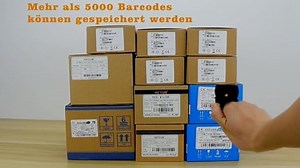 NetumScan Bluetooth Ring 1D 2D QR Barcode-Scanner, Tragbarer Mini-Barcodeleser, Kompatibel mit Windows, Mac OS, Android 4.0 +, iOS,Unterstützt Scan PDF417 DataMatrix auf Bildschirm und Papier