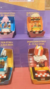 🍔 Collect all 4 Limited Edition builds with min. spend of RM315 on any LEGO sets. 🍿 🍦 Builds of the Week Redemption Dates: 📌 Bubble Tea Stall 📅 27 Sep – 4 Oct 📌 Popcorn Stall 📅 5 Oct – 11 Oct 📌 Ice Cream Stall 📅 12 Oct – 18 Oct 📌 Burger Stall 📅 19 Oct – 27 Oct Don't miss out on the fun! Get it right now at your nearest Toys"R"Us store or SHOP NOW, https://shorturl.at/b1d6g to collect them ONLINE. *T&C apply. #toysrus #toysrusmy #lego #legobrickmonth | Toys"R"Us Malaysia