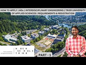 HOW TO APPLY | MSc | INTERDISCIPLINARY ENGINEERING | TRIER UNI | PART 1 | REQUIREMENT & REGISTRATION