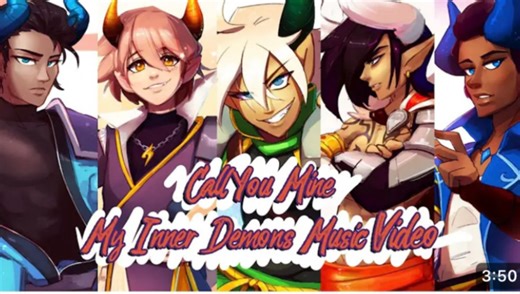 CALL YOU MINE | My Inner Demons - Aphmau Music Video