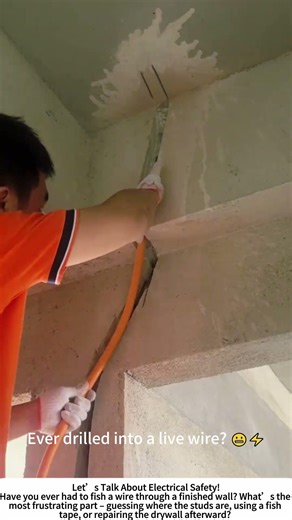Rough‑In Electrical – Burying Conduit in Walls for a Clean, Safe Home! 🔌🏠