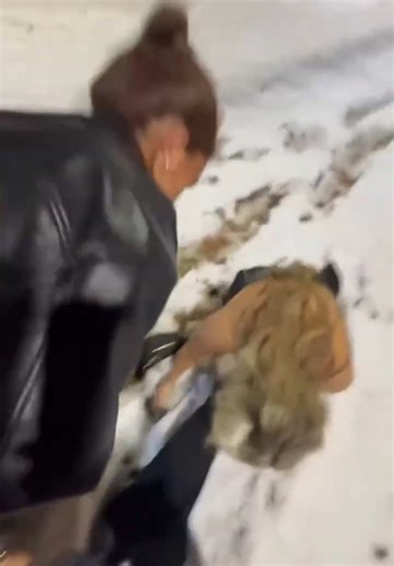 Snow is Slippery! #humor #snow #fail #funny #comedyvideo