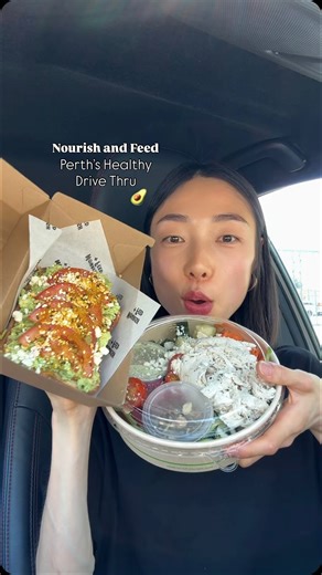 Yuri Kwon on Instagram: "Perth’s DOES have good options, no questions asked!! So easy, fresh, yum and convenient😗 @nourishandfeed #perthfood #perthcafes #healthymenu #healthyfood #perthdrivethru"