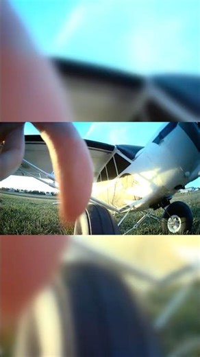 On Board Mounted Camera Beneath RC Bush Plane #rc #rcaircraft #fms