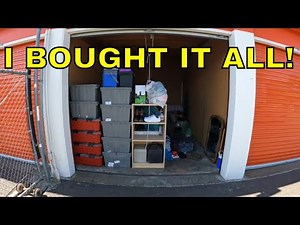 I Bought Affordable Abandoned Storage Locker Online CHEAP