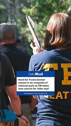 FBI takes over search for 'killer dad' Travis Decker