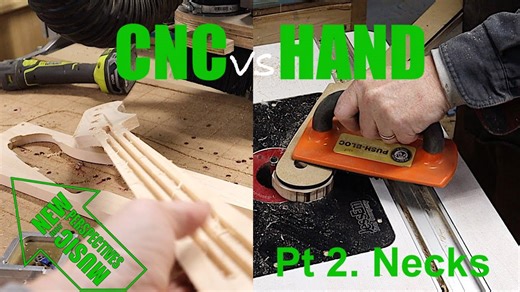 Hand vs Machine — CNC vs Hand Router Bass Guitar Necks Explained