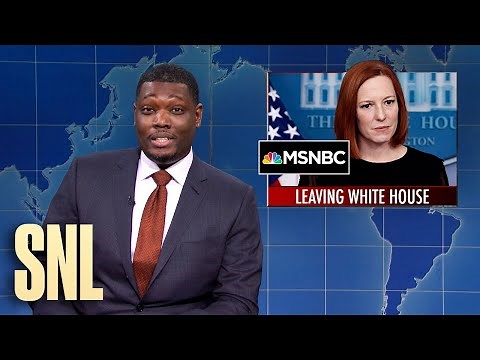Weekend Update: First Amazon Union Formed, Jen Psaki to Leave White House - SNL