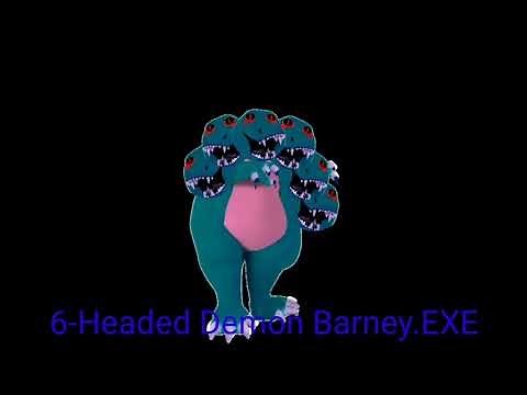 Demon Barney.EXE (1-10 Headed) Scary Sounds