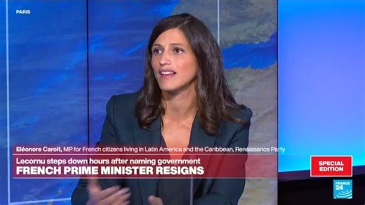 'We must be grown-ups today': French MP Eléonore Caroit asserts it's 'our duty' to seek way forward