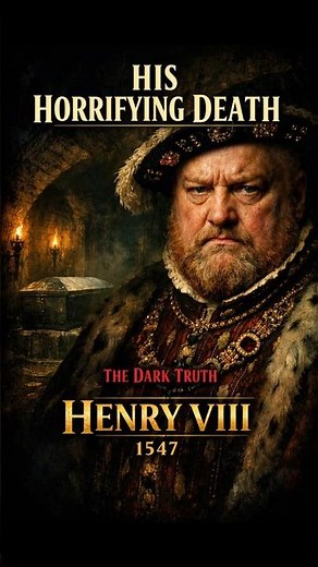 The Horrifying Death of Henry VIII, What Really Happened in 1547? #henryviii #history #tudorhistory