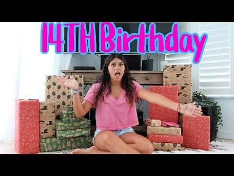 ELLIE'S 14TH BIRTHDAY CELEBRATION! OPENING PRESENTS GETTING A JETSKI! EMMA AND ELLIE