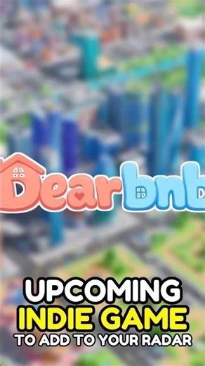 An Upcoming Cozy Real Estate Management Sim | DearBnB #dearbnb #cozygaming #steamnextfest